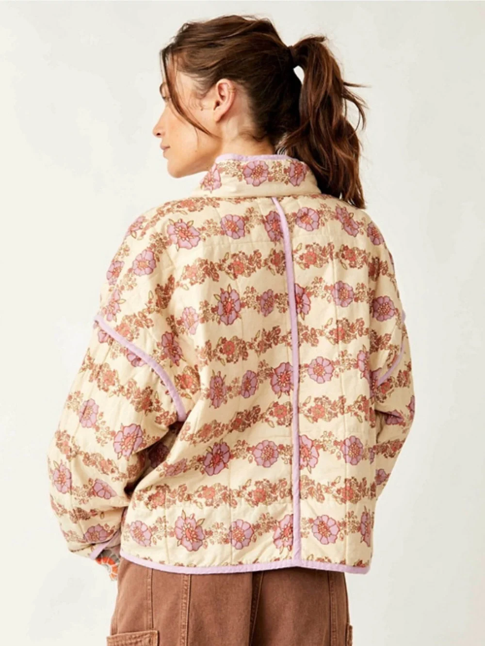 Free People Chloe Quilted Jacket